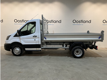 Tipper van Ford Transit 2.0 TDCI L2H1 130 PK RWD Kipper Open Laadbak / Euro 6 / Trekhaak / Dubbel Lucht / 3-Zits / 34.750 KM !! BPM VRIJ !!: picture 5