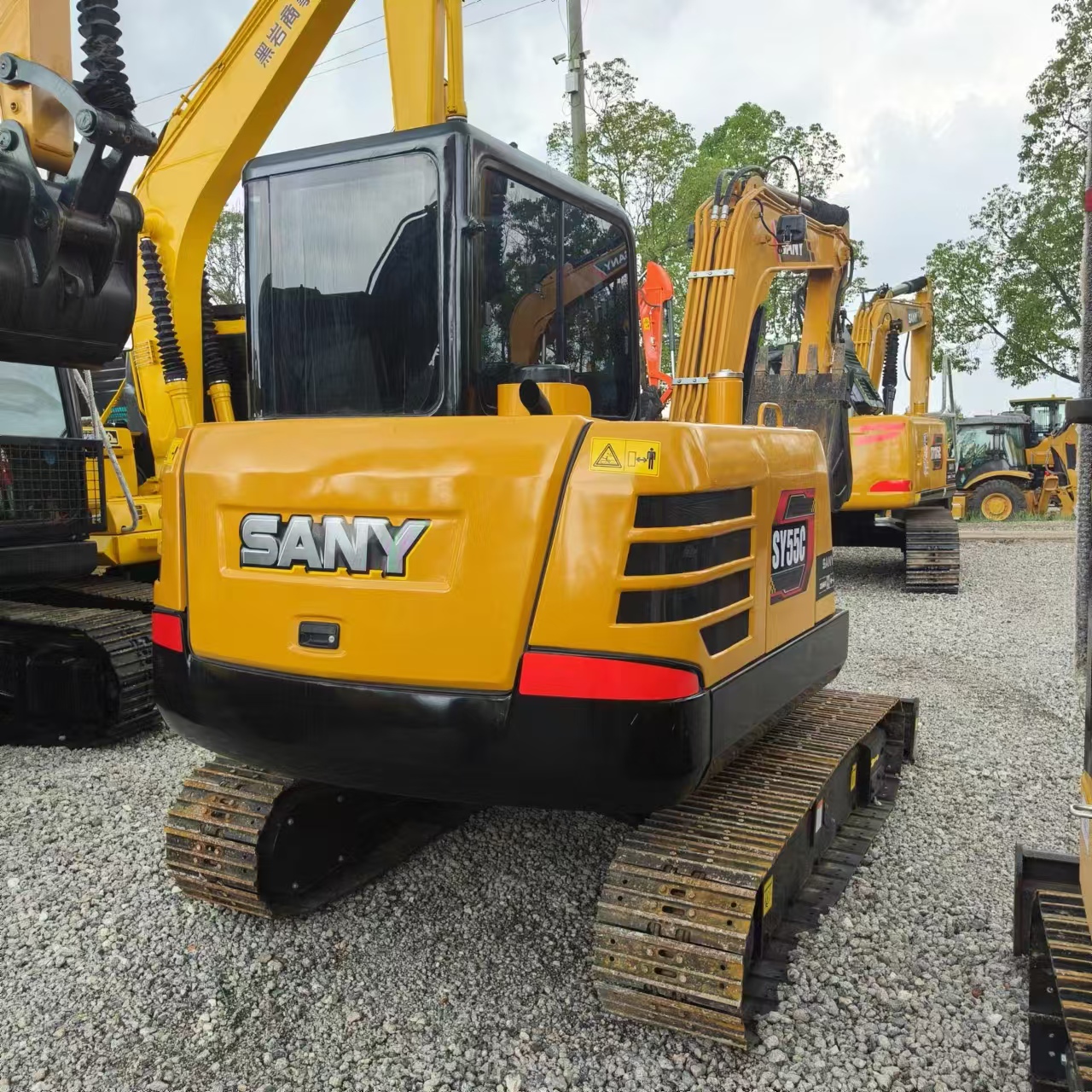 Mini excavator SANY SY55C: picture 4