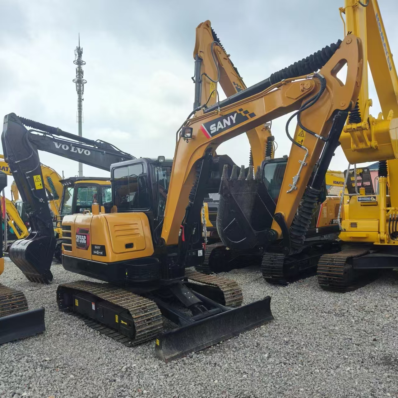 Mini excavator SANY SY55C: picture 5