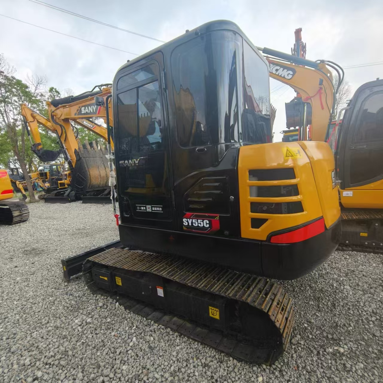 Mini excavator SANY SY55C: picture 3