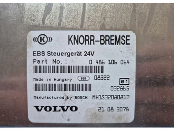 ECU STEROWNIK KASETA EBS KNORR-BREMSE 0486106064 21083078: picture 2