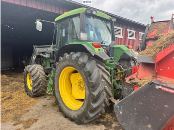 Farm tractor 1998 John Deere 6506 4x4 w/ Front loader: picture 4