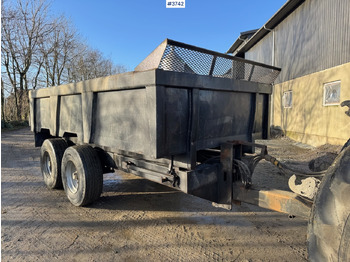 Farm tipping trailer/ Dumper 2003 Sele Weld 16 Dumper trailer.: picture 3