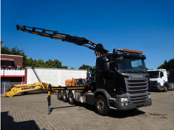Crane truck SCANIA R 490