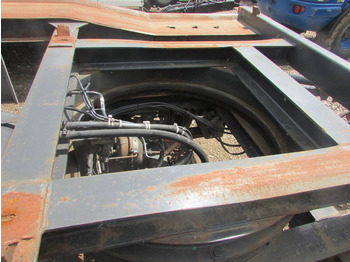 Container transporter/ Swap body trailer Huffermann HAR 18.70  Containeranhänger 3.900 EUR: picture 5