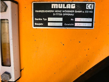Verge mower Mulag MRM 300 Randstreifenmäher Leitpfostenmähgerät Böschungsmäher Böschungsmulcher Unimog 400 300 500 423 430 318 530 Mulchgerät: picture 5