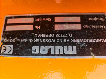 Flail mower Mulag Mulchkopf MK-MSL Mähkorb Leitplankenmäher Mähausleger Böschungsmäher Böschungsmulcher Dücker Unimog 405 U300 400 500 427 423 530: picture 5