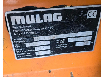 Boom mower Mulag RMK 1200 Randstreifenmäher Böschungsmäher Böschungsmulcher Mähausleger: picture 5