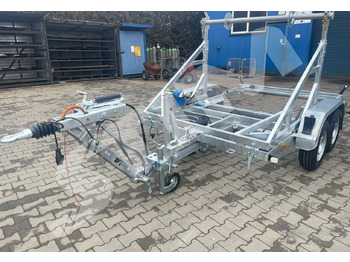 Cable drum trailer