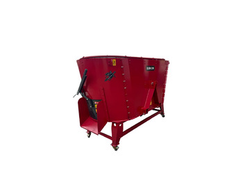 New Forage mixer wagon Burkon 3m3 Sabit Elektrikli (380V) Çift Helezon Dikey Yem Karma: picture 2