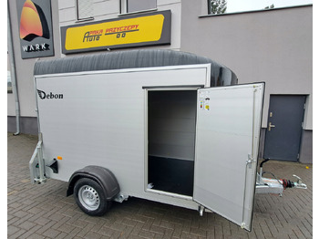 New Closed box trailer PRZYCZEPA CARGO 300 AL+D, DMC 1300 KG, dł. 300 cm x szer. 155 cm x wys. 190 cm / CARGO Trailer 300 AL+D, DMC 1300 KG, length 300 cm x width 155 cm x height 190 cm: picture 4