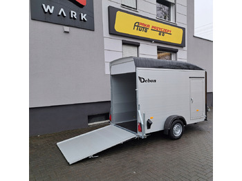 New Closed box trailer PRZYCZEPA CARGO 300 AL+D, DMC 1300 KG, dł. 300 cm x szer. 155 cm x wys. 190 cm / CARGO Trailer 300 AL+D, DMC 1300 KG, length 300 cm x width 155 cm x height 190 cm: picture 2