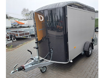 New Closed box trailer PRZYCZEPA CARGO 300 AL+D, DMC 1300 KG, dł. 300 cm x szer. 155 cm x wys. 190 cm / CARGO Trailer 300 AL+D, DMC 1300 KG, length 300 cm x width 155 cm x height 190 cm: picture 3