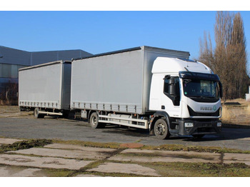 Curtainsider truck IVECO EuroCargo 120E