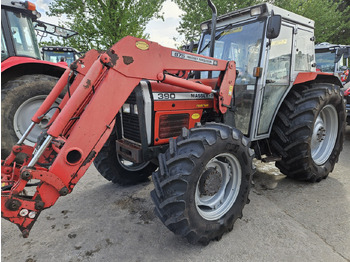 Farm tractor 1990 MF 390 4wd with or without loader: picture 2