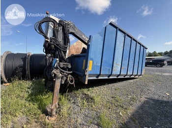 Roll-off container Lastväxlarbalja Med kran: picture 5