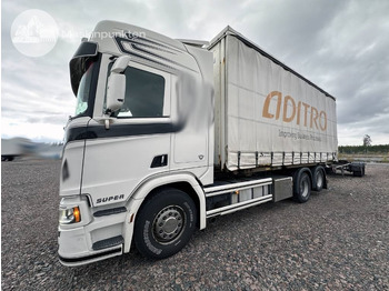 Container transporter/ Swap body truck Scania R 580: picture 2