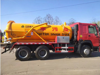 Container transporter/ Swap body truck SINOTRUK SINOTRUK  336  suction sewage truck: picture 3
