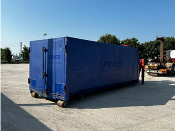 Roll-off container CONTAINER SCARRABILE USATO A CIELO APERTO + GRU: picture 5