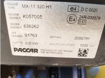 Engine for Truck DAF MX-11 320 H1 Mx-11 320 H1   DAF Mx-11 320 H1 truck: picture 3