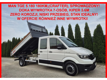 Tipper van MAN TGE 5.180