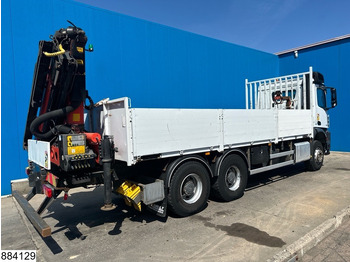 Dropside/ Flatbed truck, Crane truck Mercedes-Benz Arocs 2640 6X4, EURO 6, Steel suspension, Retarder: picture 2
