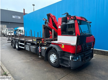 Dropside/ Flatbed truck, Crane truck Renault D 26 320 6x2, EURO 6, Fassi, Remote: picture 2