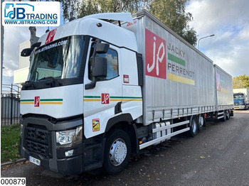 Curtainsider truck RENAULT T 480