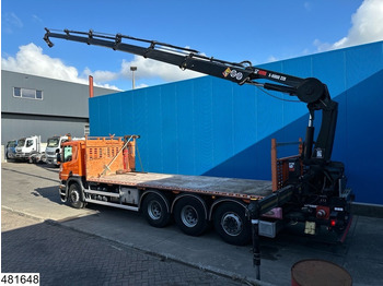 Dropside/ Flatbed truck, Crane truck Scania P 410 8x4, EURO 6, HIAB, Remote: picture 3