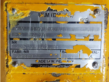 Hydraulics for Construction machinery Ahlmann AZ9-Hydromatik A6VM107DA/60W-Drive motor/Fahrmotor: picture 5