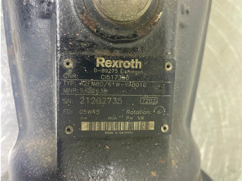 Hydraulics for Construction machinery Manitou 160ATJ-Rexroth A2FM80/61W-Drive motor/Fahrmotor: picture 4
