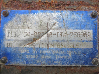 Axle and parts for Construction machinery Spicer Dana 111/54-002 - Axle/Achse/As: picture 3 Axle and parts for Construction machinery Spicer Dana 111/54-002 - Axle/Achse/As: picture 3