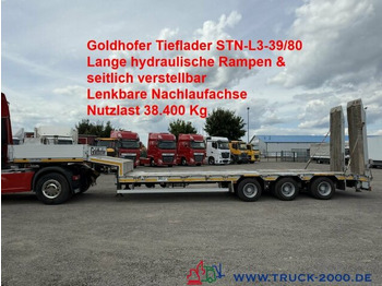 Low loader semi-trailer GOLDHOFER STN
