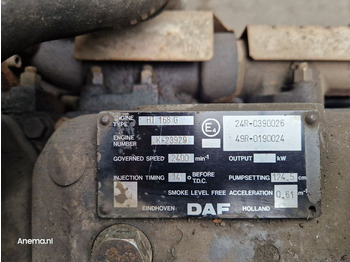 Engine DAF HT168G: picture 3
