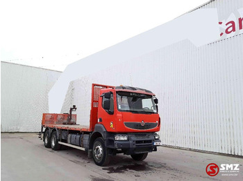 Dropside/ Flatbed truck RENAULT Kerax 430