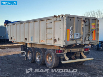 Tipper semi-trailer Benalu Ben 3 axles 22m3 Liftachse Alu-Kipper: picture 2