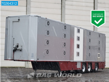 Livestock semi-trailer