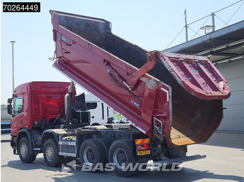 Tipper Scania P410 8X4 NL-Truck 19m3 tipper box heating Big-Axle Steelsuspension Automatic: picture 2