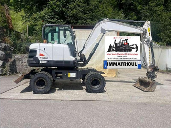 Wheel excavator BOBCAT E55
