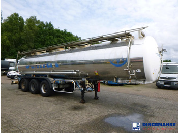 Tank semi-trailer MAISONNEUVE Chemical tank inox 26 m3 / 1 comp: picture 2 Tank semi-trailer MAISONNEUVE Chemical tank inox 26 m3 / 1 comp: picture 2
