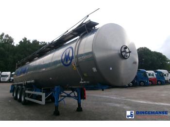 Tank semi-trailer Magyar Chemical tank inox 32.5m3 / 1 comp: picture 2