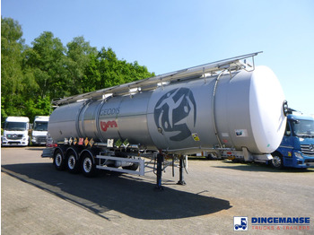 Tank trailer Magyar Chemical tank inox L4BH 44.5 m3 / 3 comp: picture 2