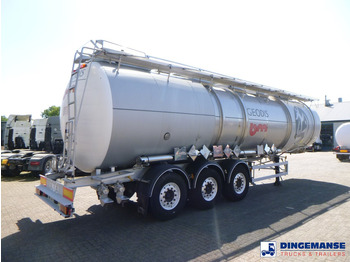 Tank trailer Magyar Chemical tank inox L4BH 44.5 m3 / 3 comp: picture 4