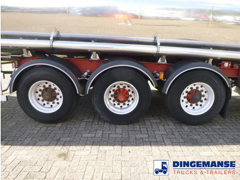 Tank semi-trailer Magyar Food tank inox 25 m3 / 1 comp + pump: picture 5