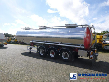 Tank semi-trailer Magyar Food tank inox 25 m3 / 1 comp + pump: picture 3