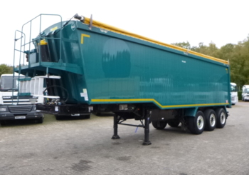 Tipper semi-trailer Weightlifter Tipper trailer alu 50 m3 + tarpaulin: picture 1