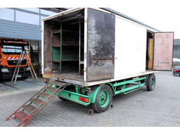 Closed box trailer