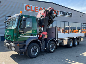 Crane truck Iveco Trakker AD410T41 Fassi 80 Tonmeter laadkraan + Fly-Jib Just 80.441 Km!: picture 5
