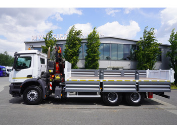 Tipper, Crane truck MERCEDES-BENZ AROCS 2633 6x4 / 5.5 T crane FASSI F135 / Tipper 15 EPAL: picture 4
