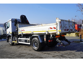 MERCEDES-BENZ Arocs 1833 / 87,000 km!!! / Hds HIAB X-DUO 128 B-2 / three-sided tipper on lease MERCEDES-BENZ Arocs 1833 / 87,000 km!!! / Hds HIAB X-DUO 128 B-2 / three-sided tipper: picture 5
